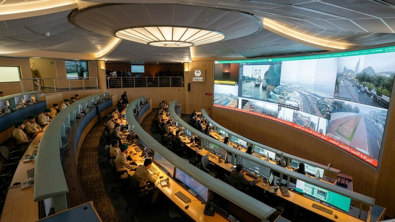 شرطة دبي تتعامل مع 56.6 ألف مكالمة طوارئ في ظل المنخفض الجوي الأخير